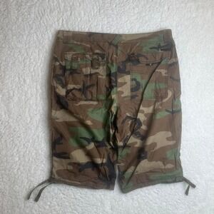 Sean John camo men's utility cargo baggy cargo shorts hiphop